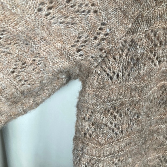 Cozy Croft & Barrow Taupe Button-Up Cardigan Sz XL - Picture 8 of 13